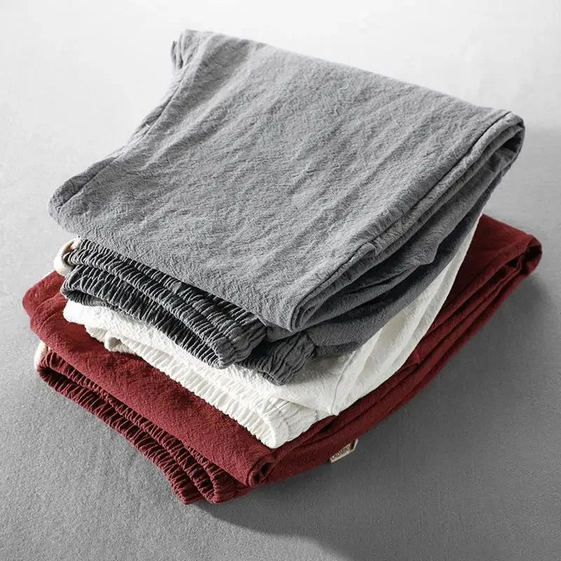 Pantalon en lin décontracté