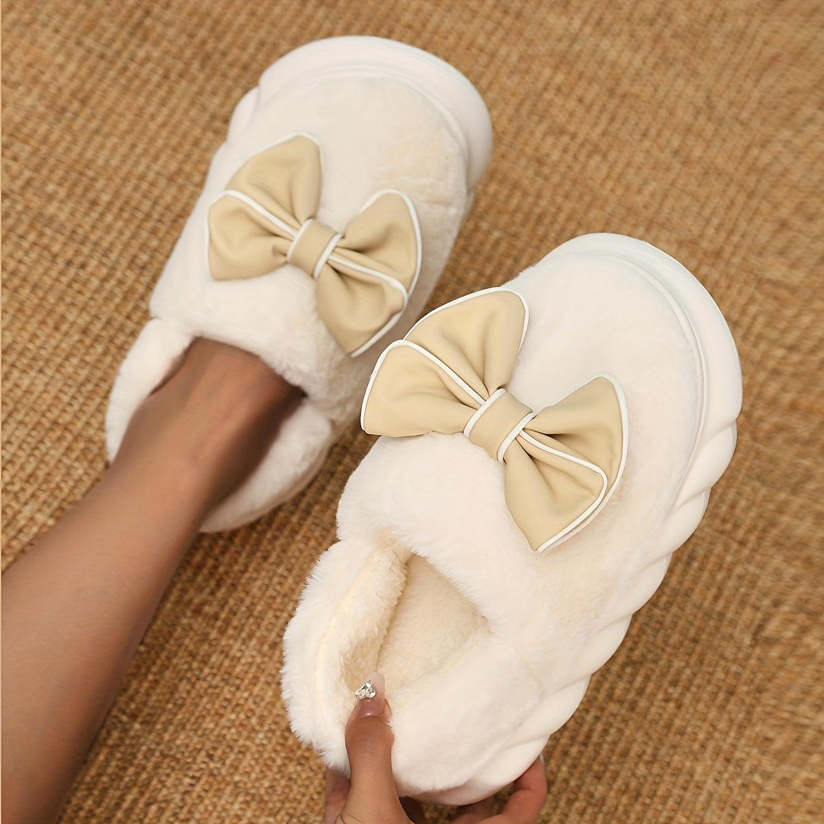 Cute Bowknot Slippers