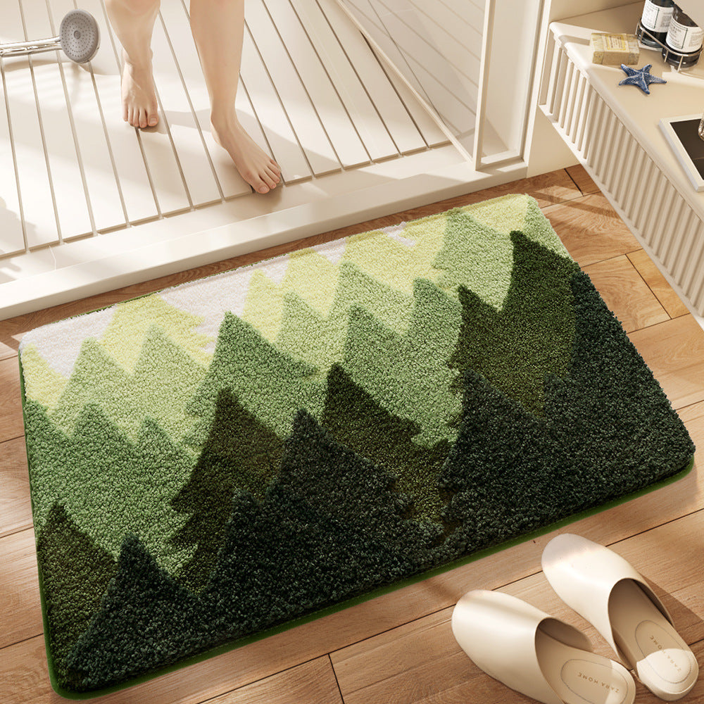 Tapis de bain moelleux