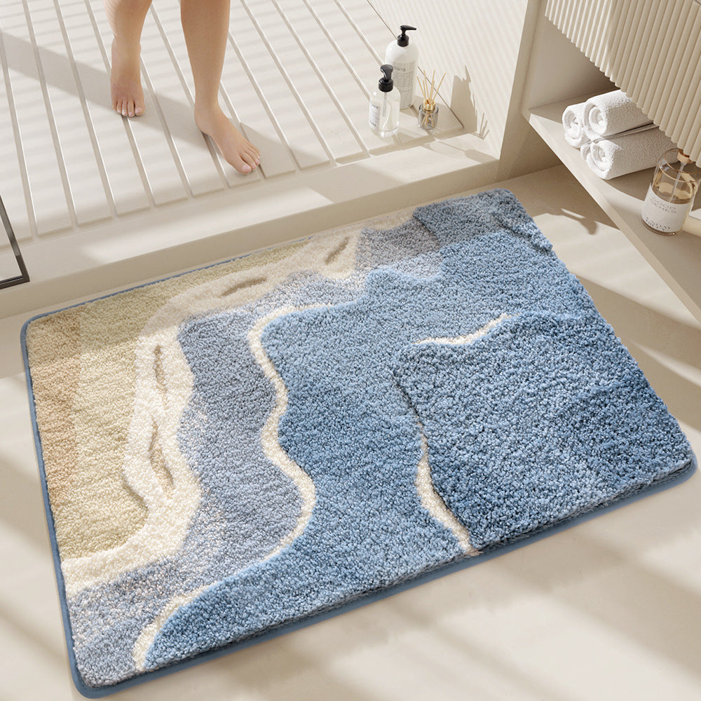 Tapis de bain moelleux