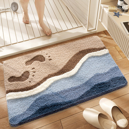 Tapis de bain moelleux