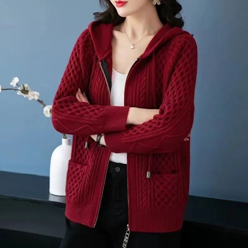 Bella Rose Knit Cardigan