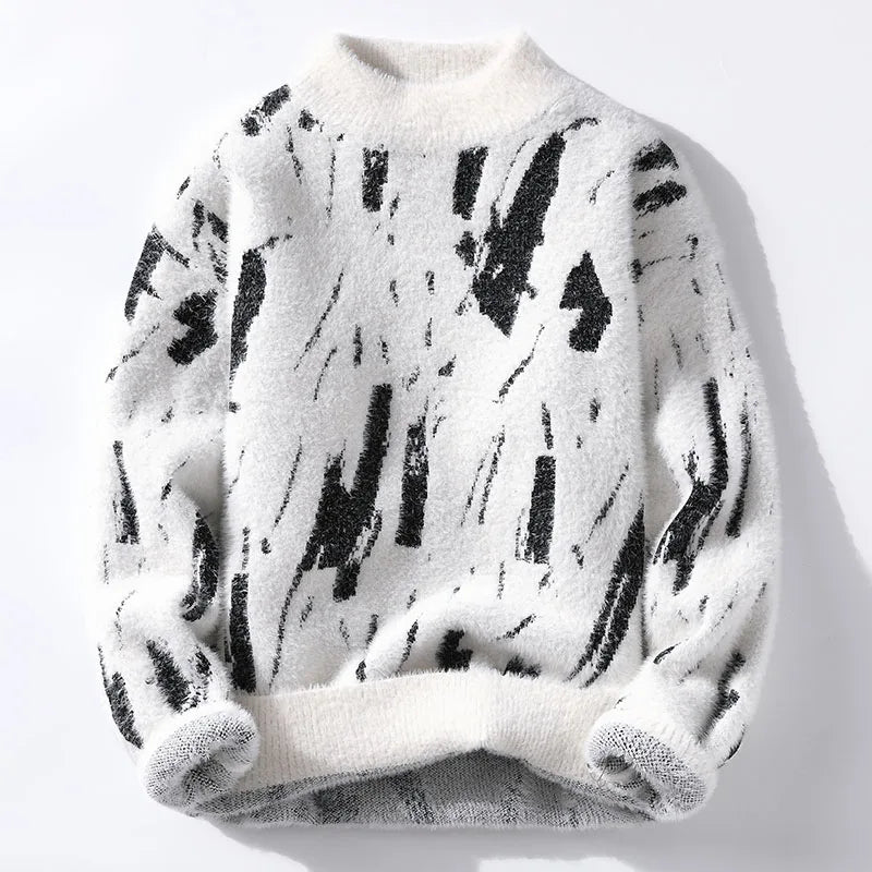 Brushstroke Motion Sweater