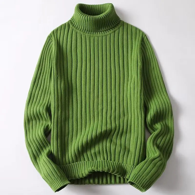 Riviera Ribbed Turtleneck