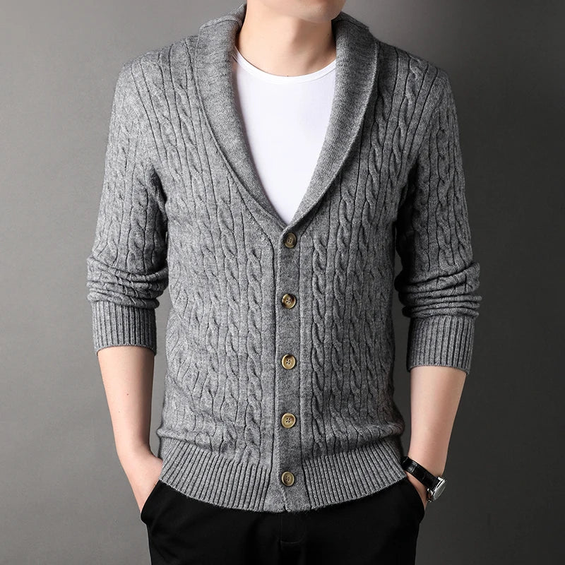 Chandler Woven Knit Cardigan