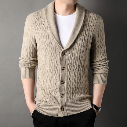 Chandler Woven Knit Cardigan