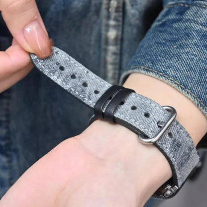 Vintage Denim Apple Watch Strap