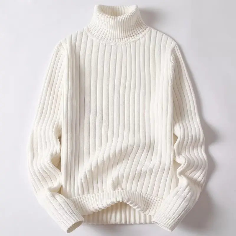 Riviera Ribbed Turtleneck