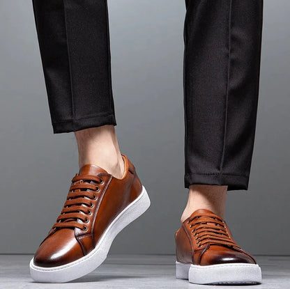 Strada Lusso Leather Sneakers