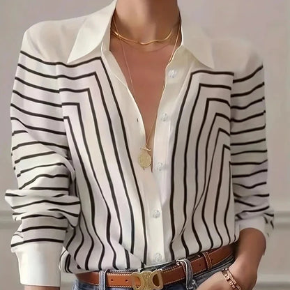 Louise Chic Stripe Blouse