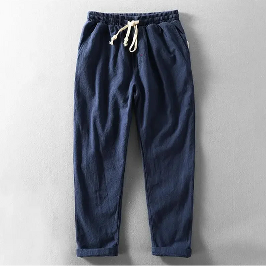 Pantalon en lin décontracté