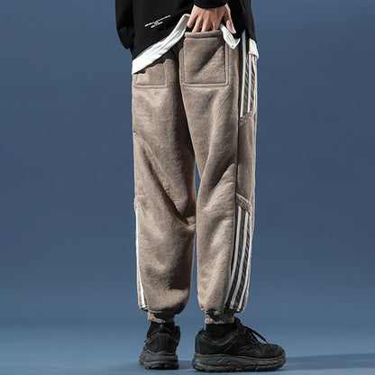 Alpine Sherpa Striped Joggers