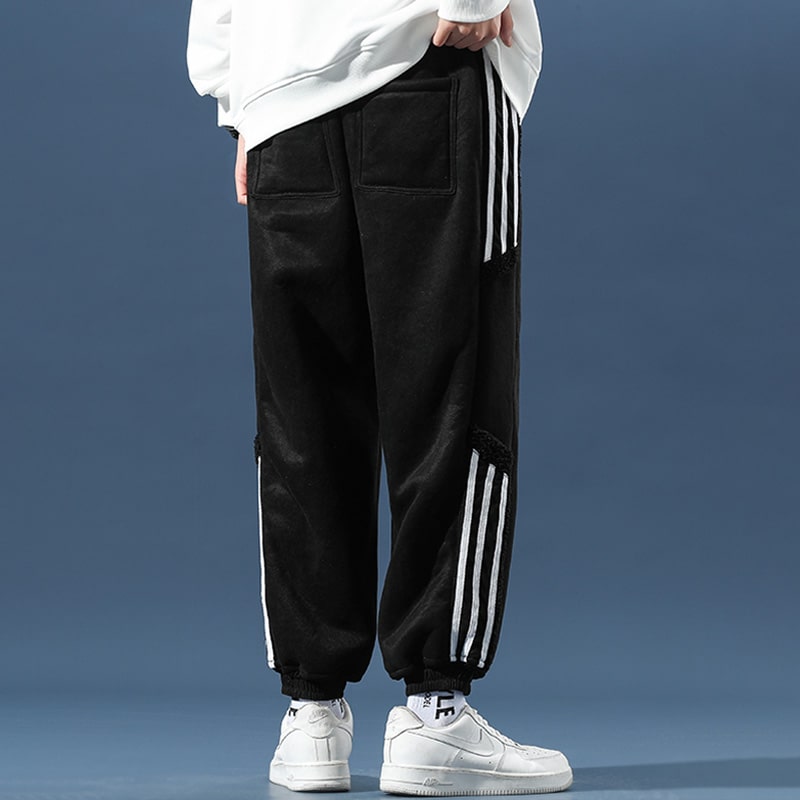 Alpine Sherpa Striped Joggers