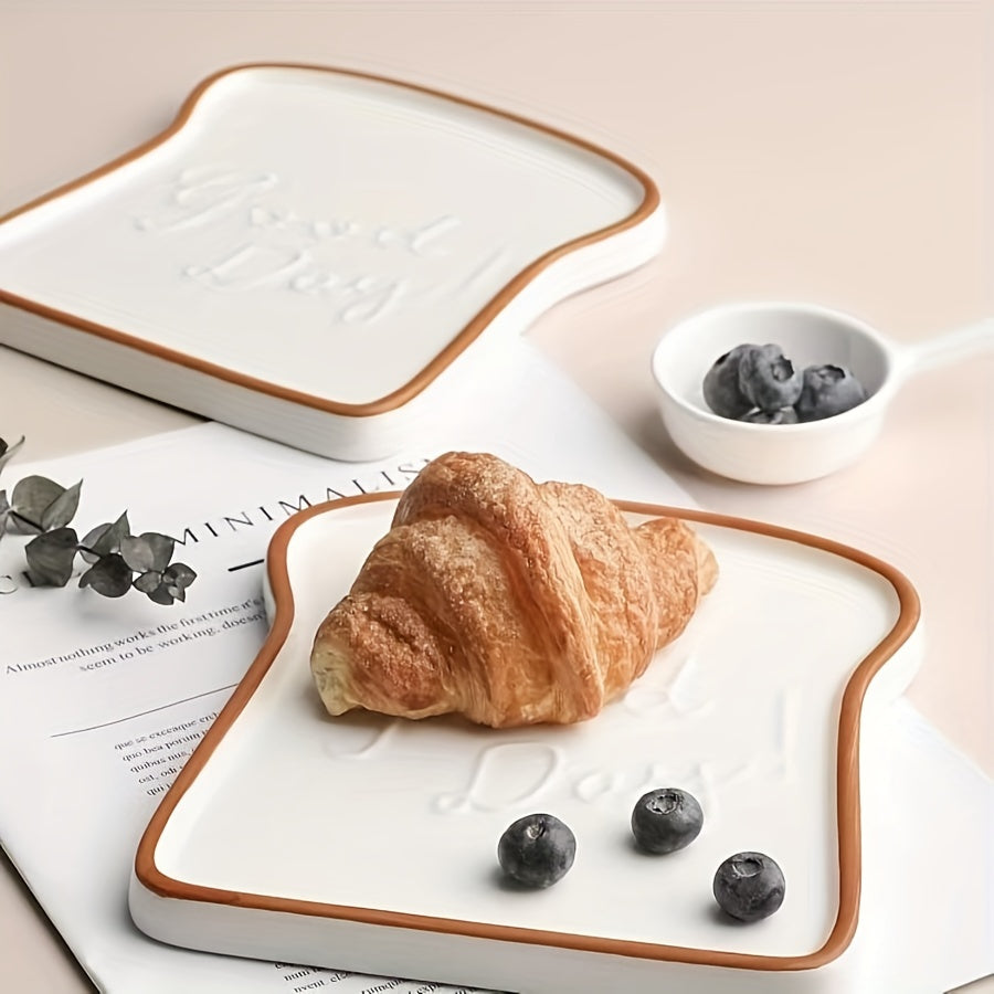 Handmade Ceramic Breakfast Plate