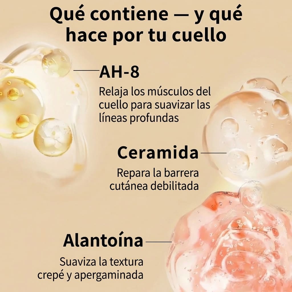 Crema Reafirmante y Lifting para el Cuello