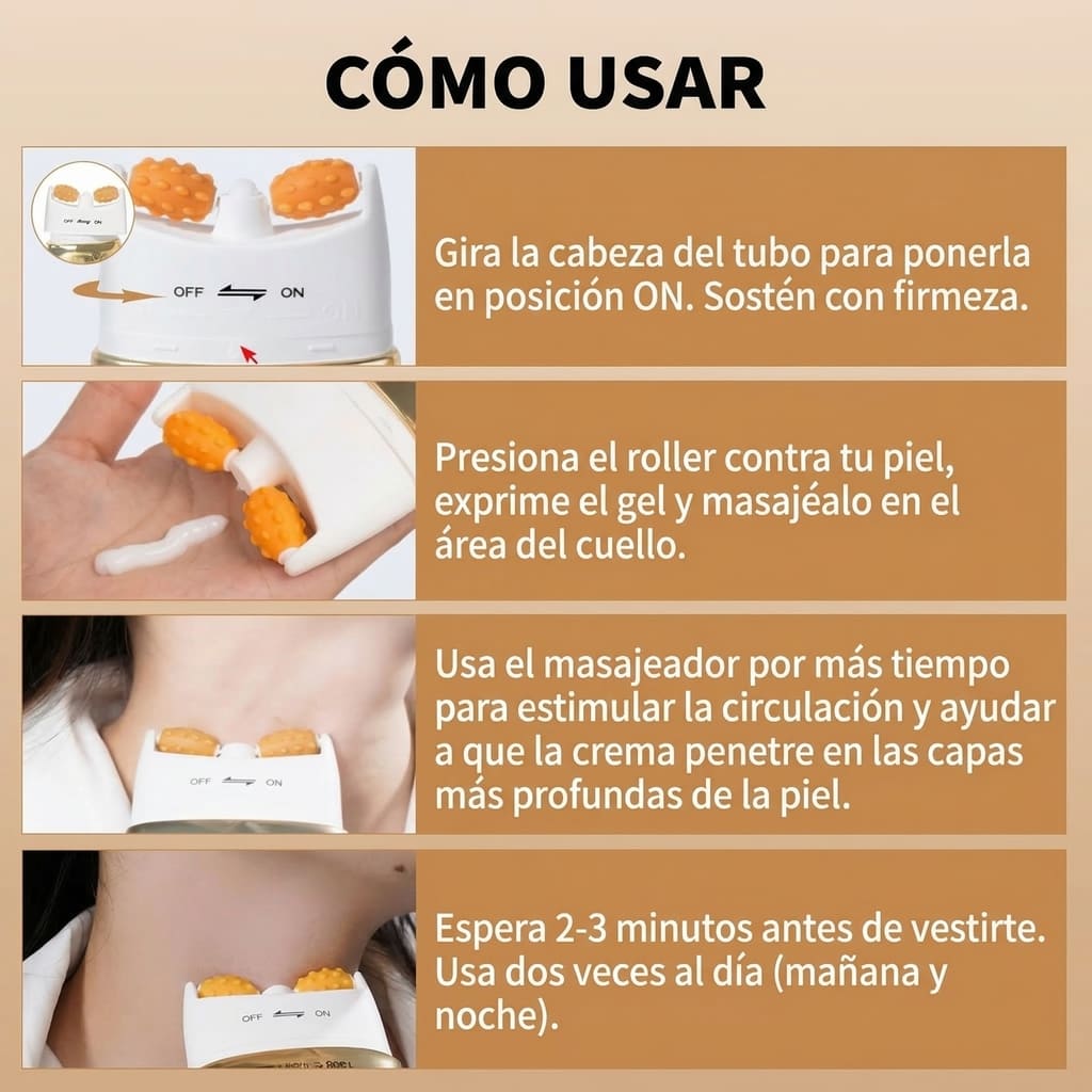 Crema Reafirmante y Lifting para el Cuello