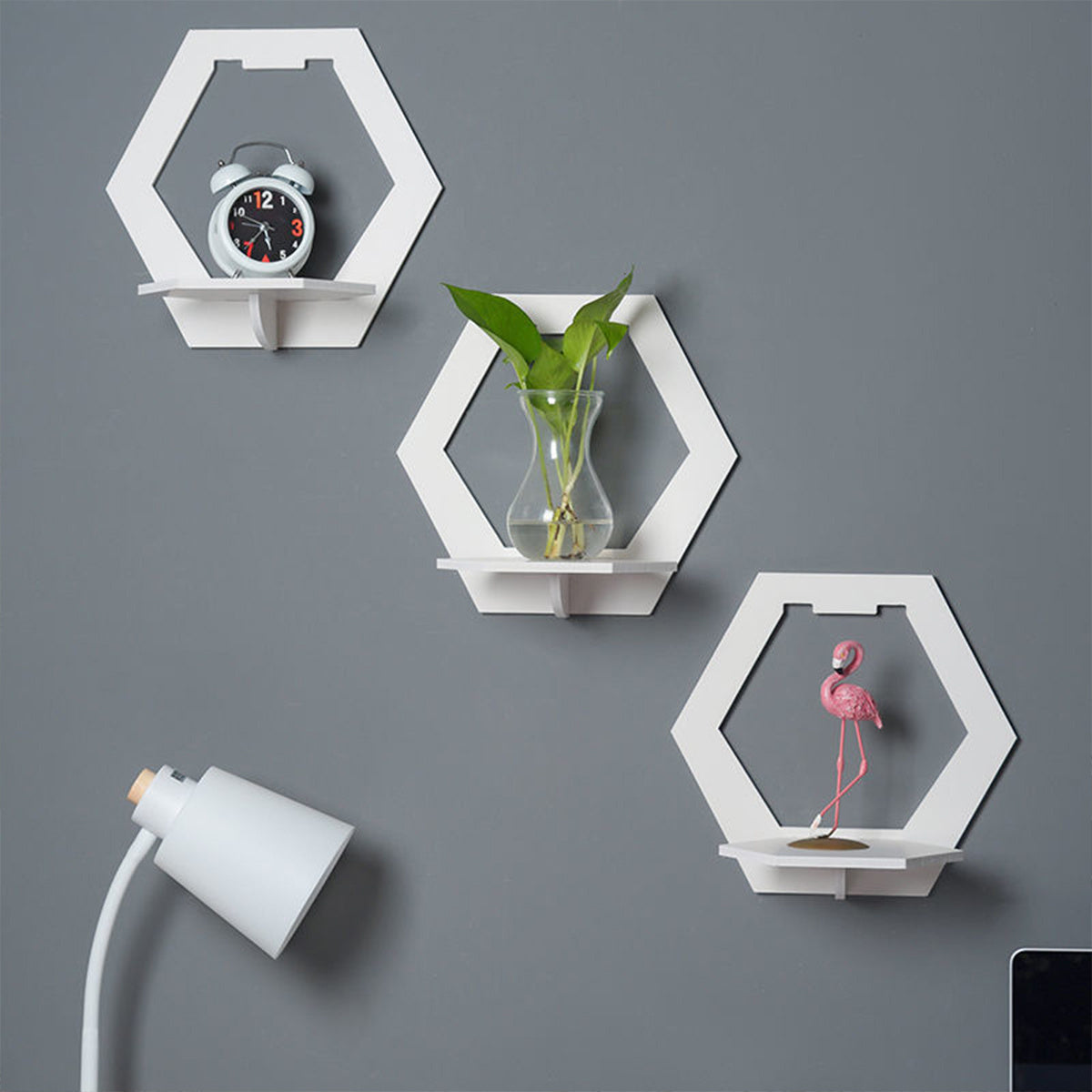 Heraclion™ | Hexagonal Display Shelf