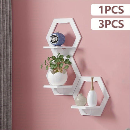 Heraclion™ | Hexagonal Display Shelf