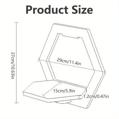 Heraclion™ | Hexagonal Display Shelf